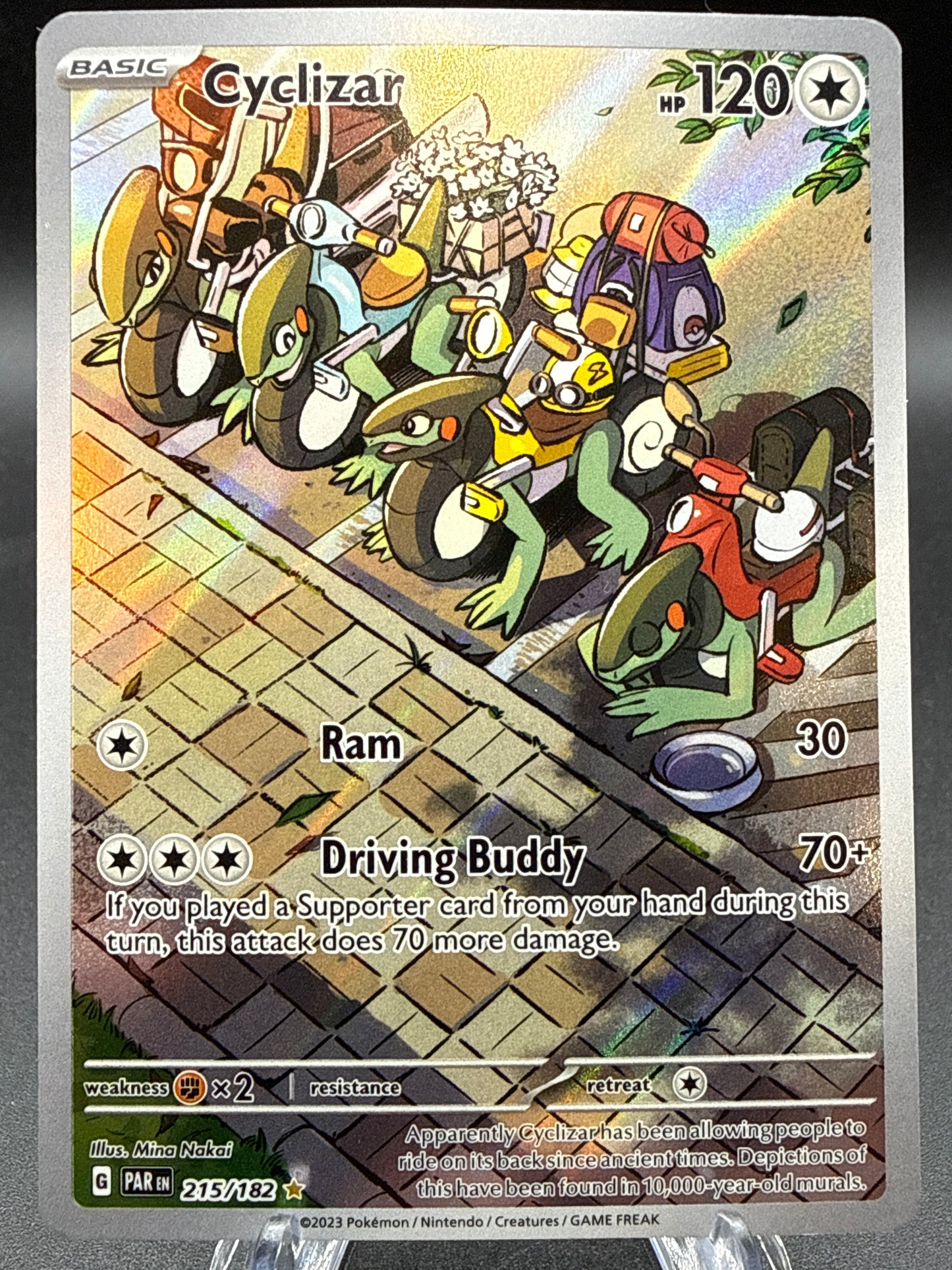 Pokémon TCG: 2023 Cyclizar - 215/182 - S&V: Paradox Rift