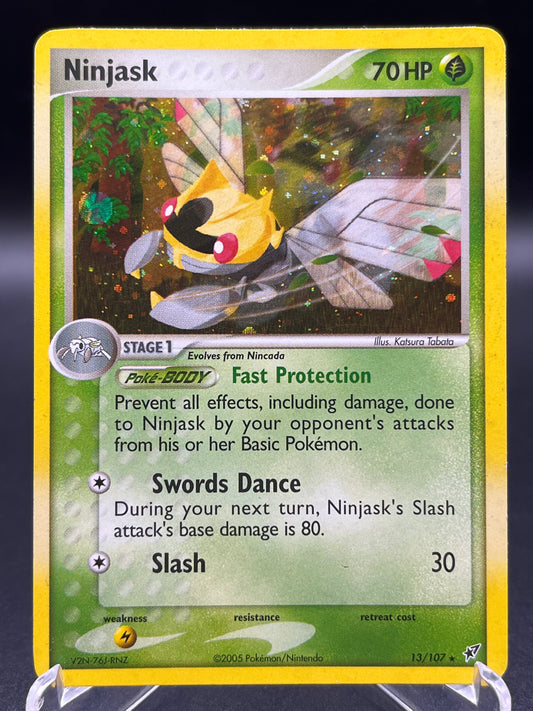 Pokémon TCG: 2005 Ninjask 13/107 - Deoxys Holo