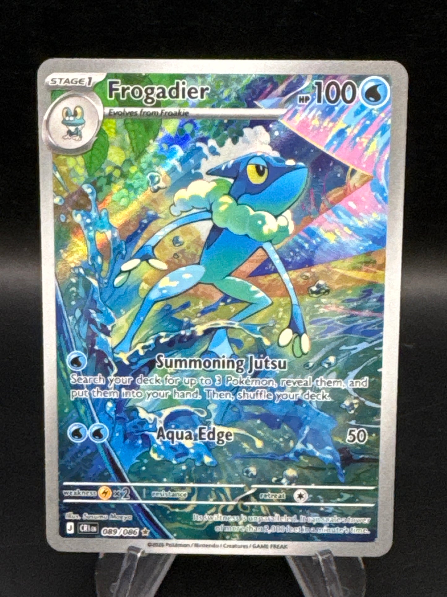 Pokémon TCG: 2026 Frogadier - 089/086 - ME04: Chaos Rising