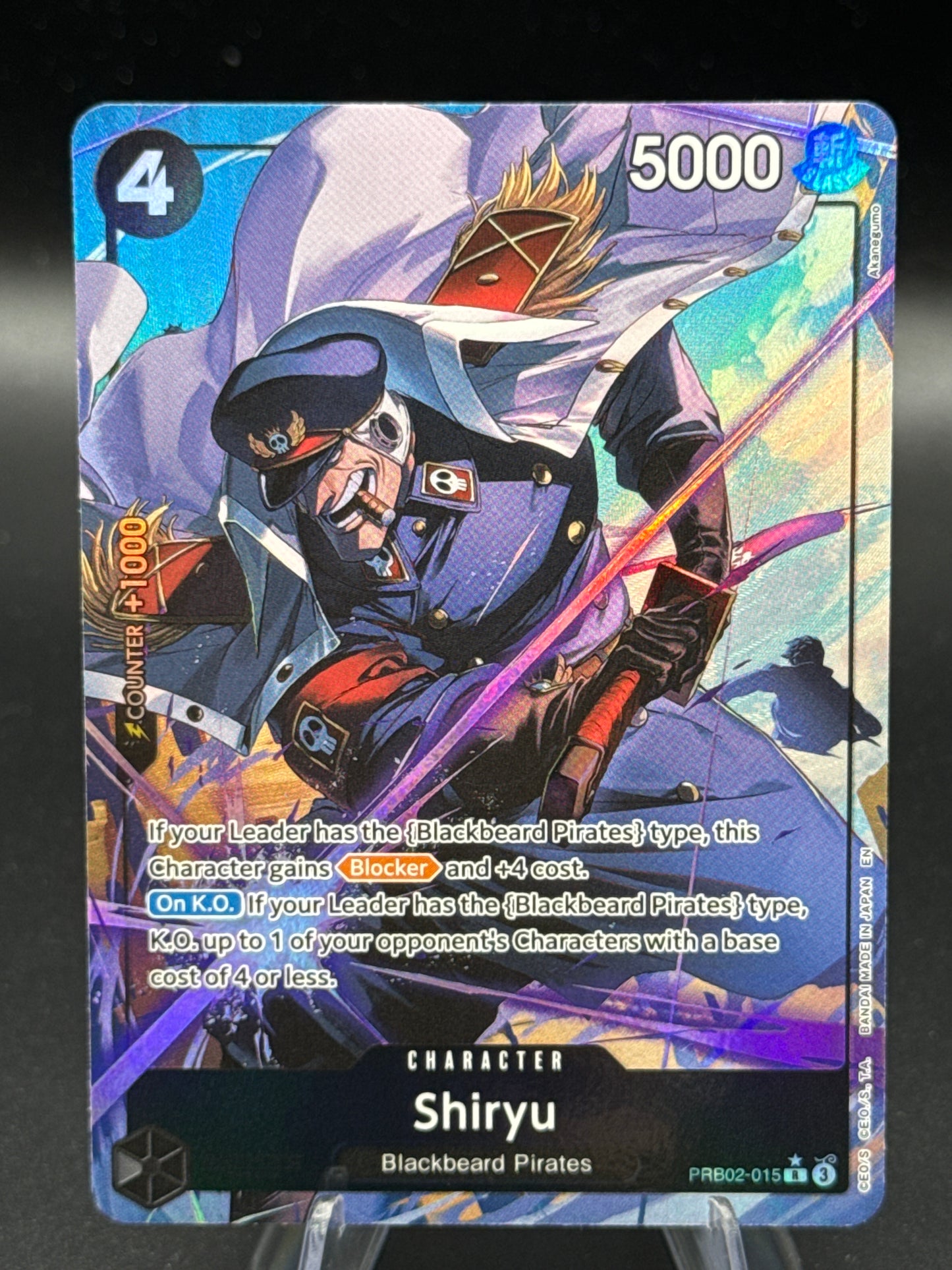 One Piece TCG: Shiryu - PRB02-015 - Premium Booster -The Best- Vol. 2