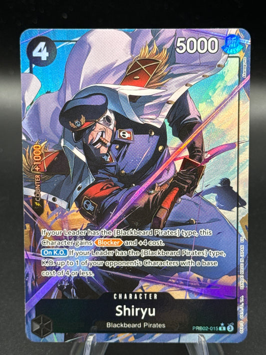 One Piece TCG: Shiryu - PRB02-015 - Premium Booster -The Best- Vol. 2