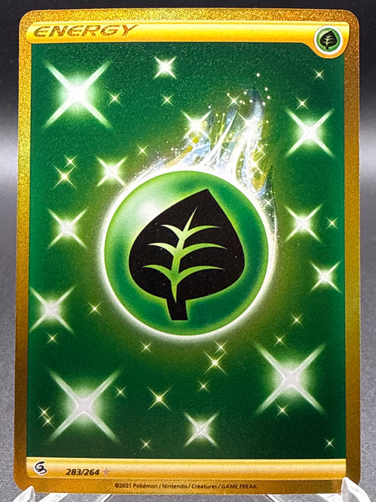 Pokémon TCG: 2021 Grass Energy - 283/264 - SWSH: Fusion Strike