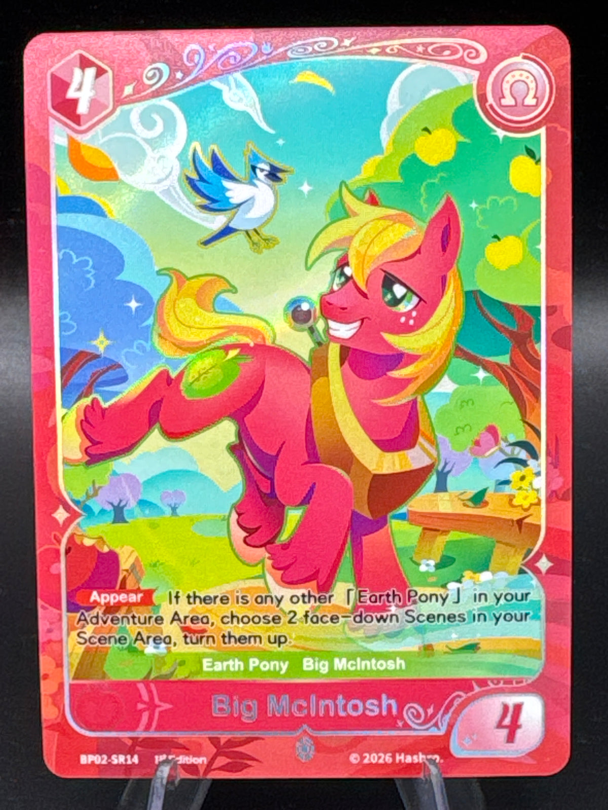 My Little Pony CCG: Big Mcintosh BP02-SR14 Discord 1st Edition