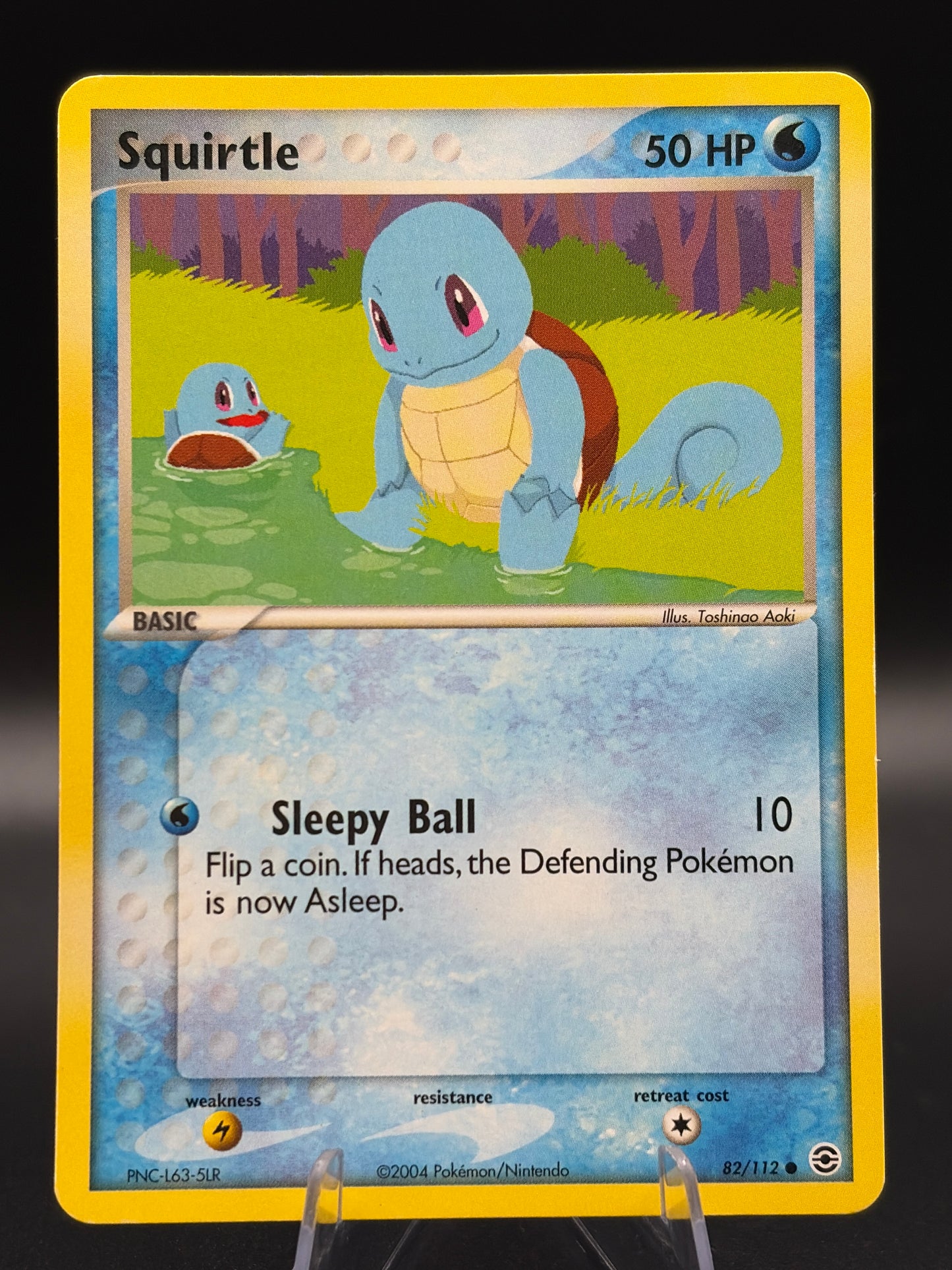Pokémon TCG: 2004 Squirtle - 082/112 - EX FireRed & LeafGreen (RG)