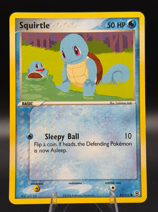 Pokémon TCG: 2004 Squirtle - 082/112 - EX FireRed & LeafGreen (RG)