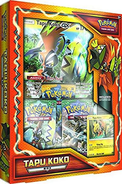 Pokémon TCG: Tapu Koko Box (International Version) - Collection Box