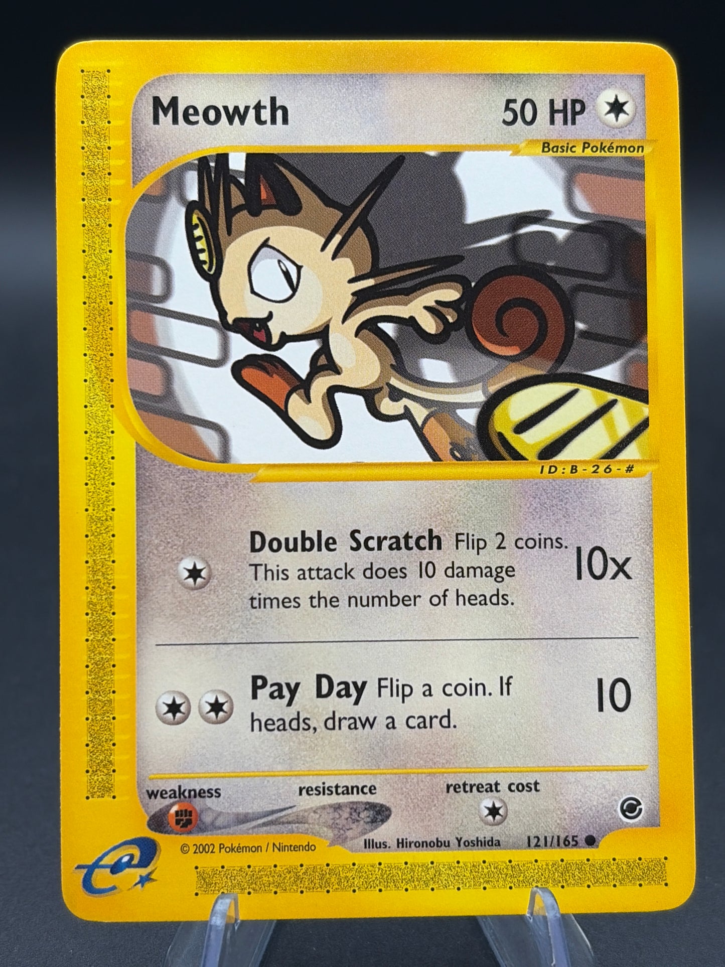 Pokémon TCG: 2002 Meowth - Expedition (EX)