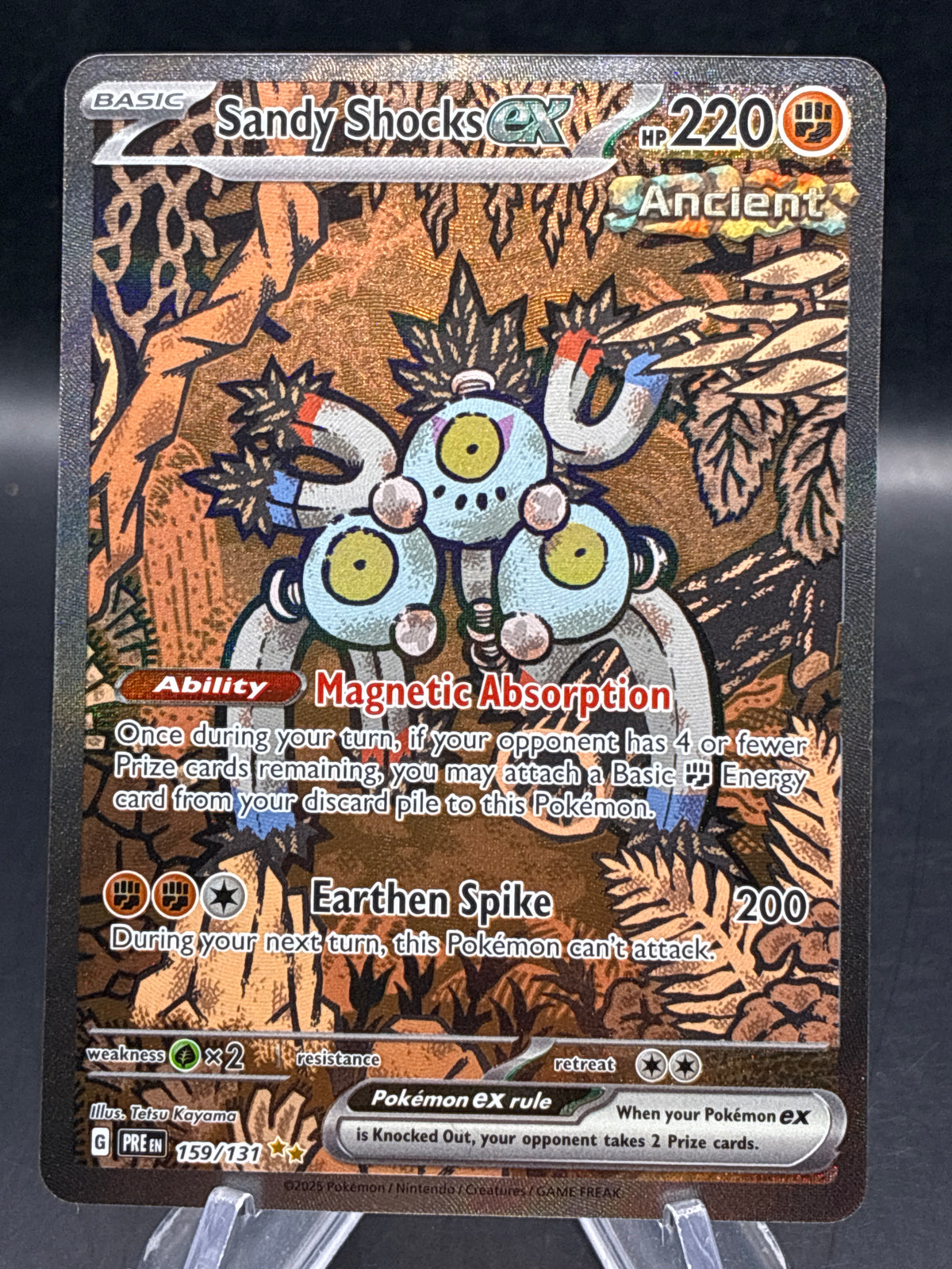 Pokémon TCG: 2025 - Sandy Shocks ex - 159/131 - SV: Prismatic Evolutions