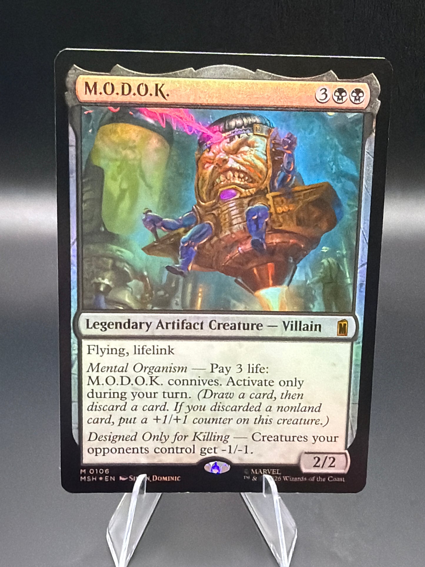 MTG TCG: M.O.D.O.K. - M 0106 - Marvel Super Heroes (MSH)