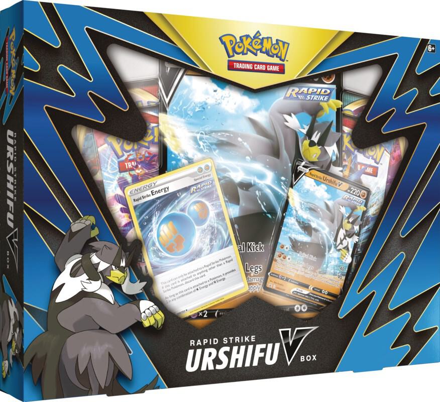 Pokémon TCG: Single Strike Urshifu V Box - SWSH05: Battle Styles