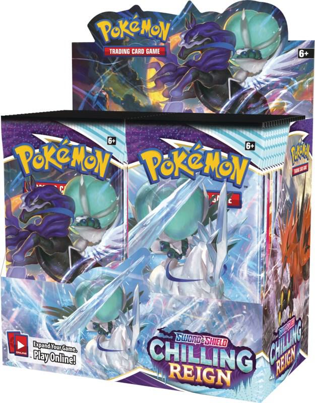 Pokémon TCG: Sword & Shield - Chilling Reign Booster Box - SWSH06