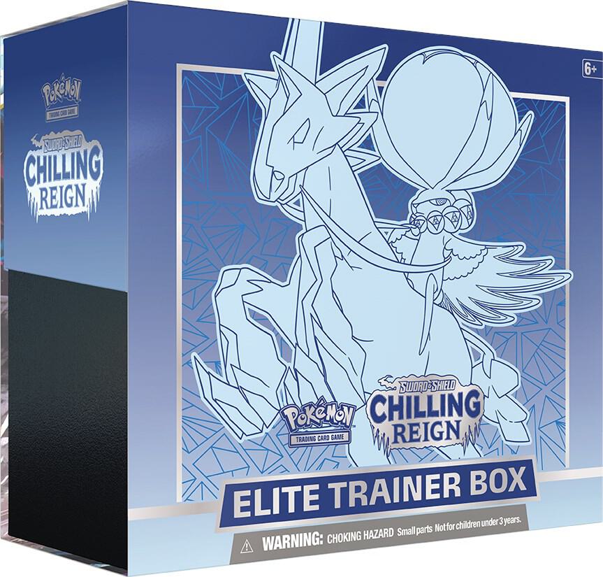 Pokémon TCG: Sword & Shield - Chilling Reign Elite Trainer Box - Ice Rider