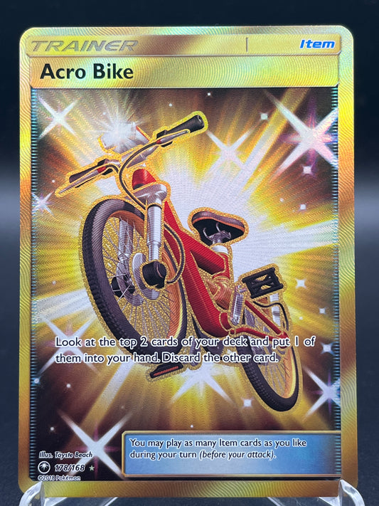 Pokémon TCG: 2018 Acro Bike 178/168 Sun & Moon: Celestial Storm