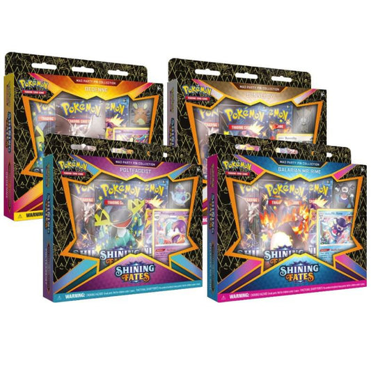 Pokémon TCG: Shining Fates - Mad Party Pin Collection (Style May Vary)