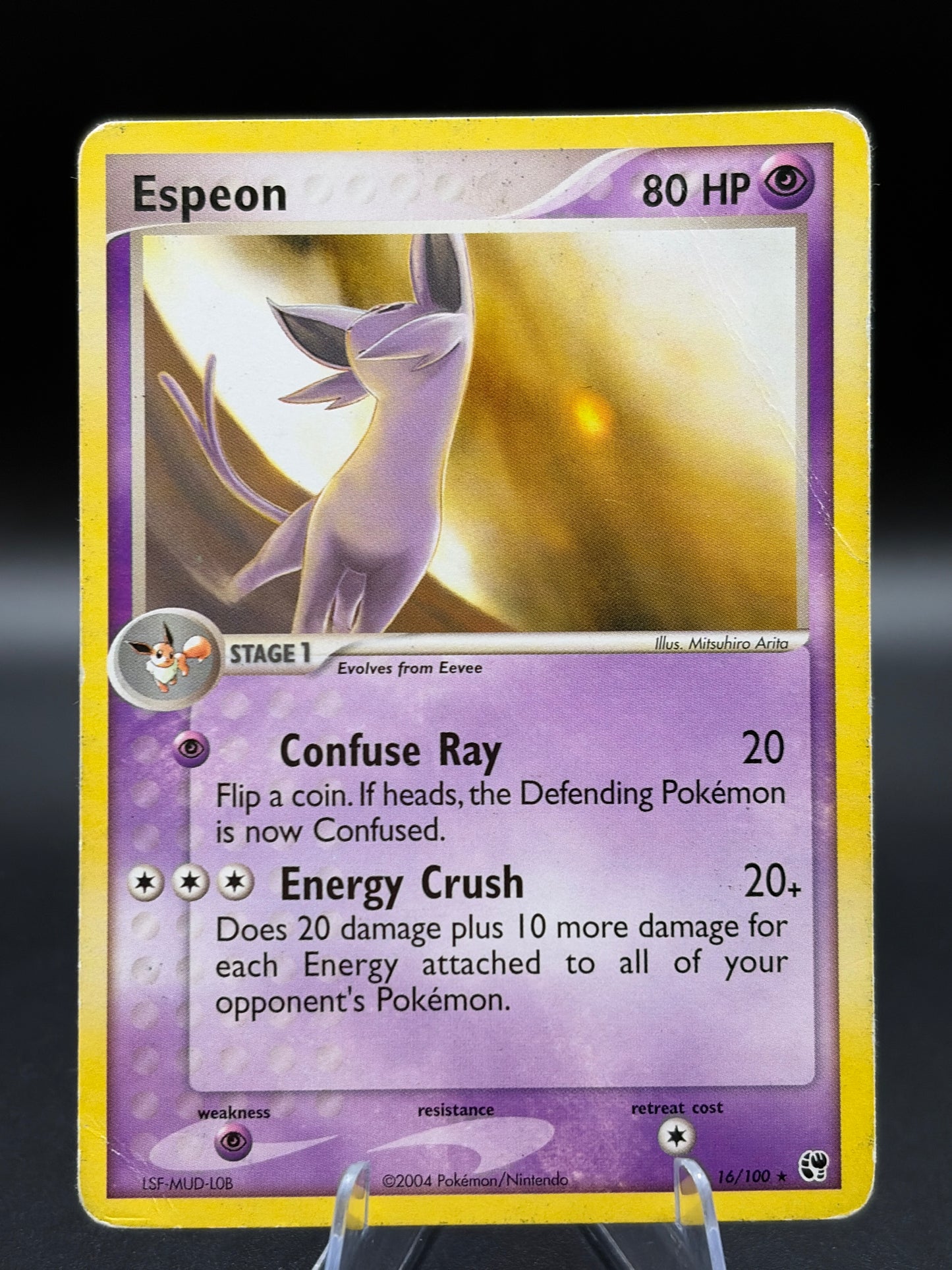 Pokémon TCG: 2004 Espeon 16/100 Sandstorm