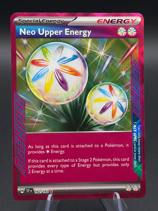 Pokémon TCG: 2024 Neo Upper Energy 162/162 SV: Temporal Forces