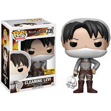 Funko PoP! Animation: Attack on Titan - Cleaning Levi 239 - Hot Topic Exclusive