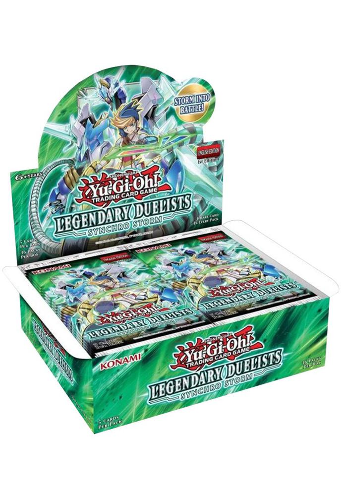 Yu Gi Oh! TCG: Legendary Duelists - Synchro Storm Booster Box [1st Edition]