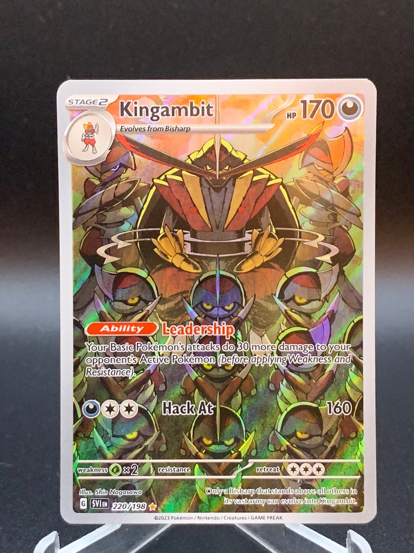 Pokémon TCG: 2023 Kingambit - 220/198 - SV01  Scarlet & Violet Base Set