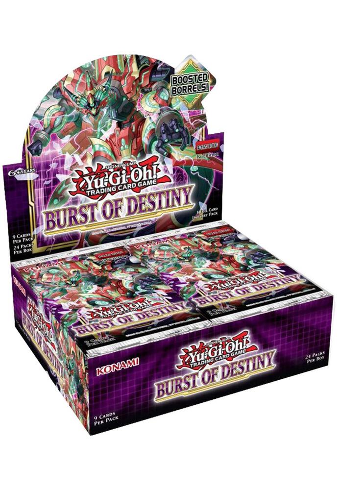 Yu Gi Oh! TCG: Burst of Destiny Booster Box [1st Edition]