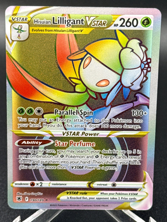 Pokémon TCG: 2022 Hisuian Lilligant VSTAR - 190/189 - SWSH10: Astral Radiance