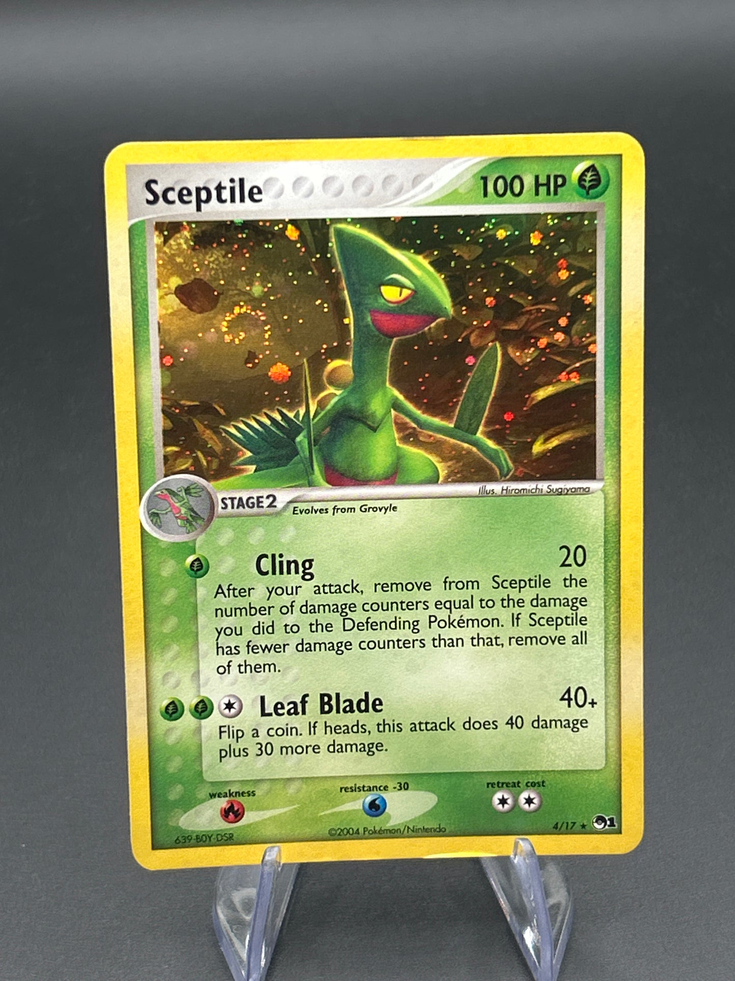 Pokémon TCG: 2004 Sceptile 4/17 - POP Series 1