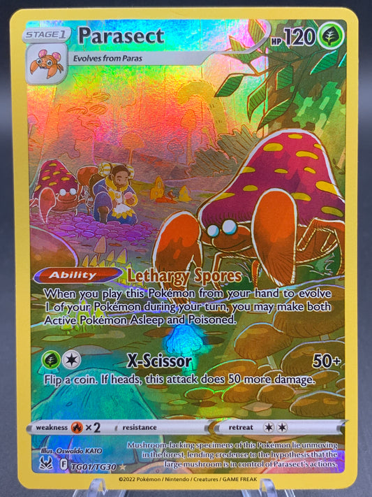 Pokémon TCG: 2022 Parasect - TG01/TG30 - SWSH: Lost Origin Trainer Gallery