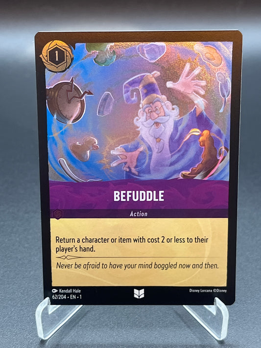 Lorcana TCG: Befuddle (Cold Foil) 62/204 The First Chapter
