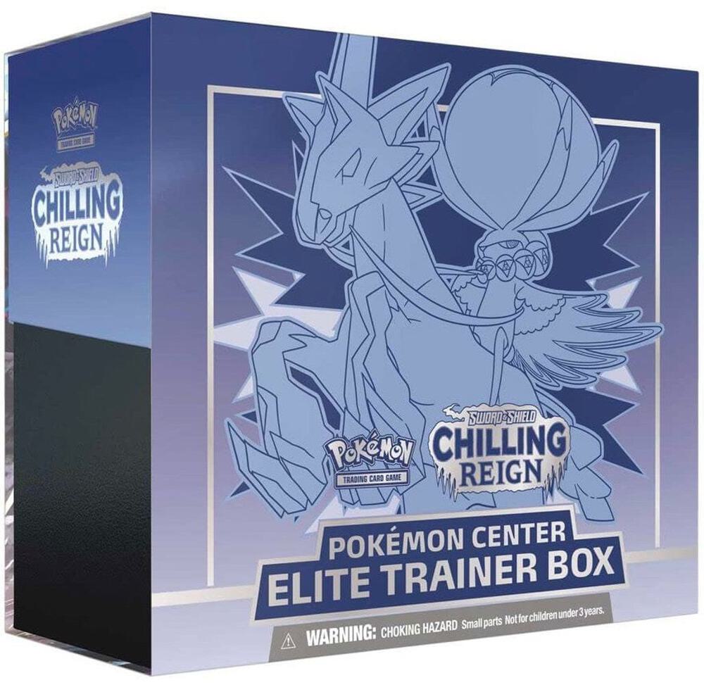 Pokémon TCG: Sword & Shield Chilling Reign - Pokémon Center Exclusive Elite Trainer Box