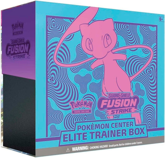 Pokémon TCG: Sword & Shield - Fusion Strike - Pokemon Center Exclusive Elite Trainer Box