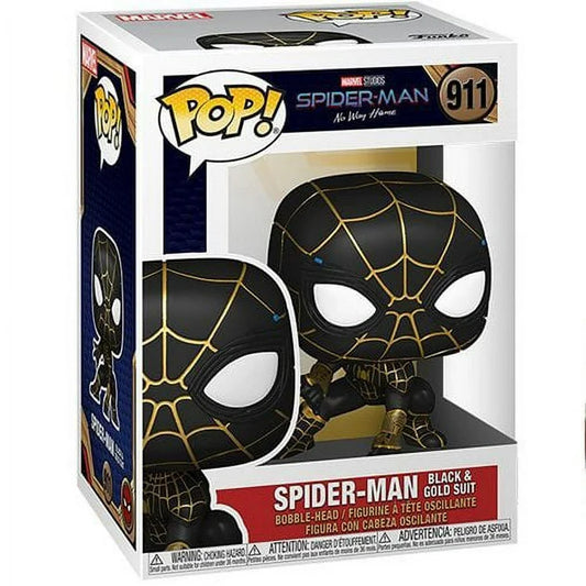 Funko PoP! Marvel: Spider-Man Black & Gold Suit (Spider-Man No Way Home) 911