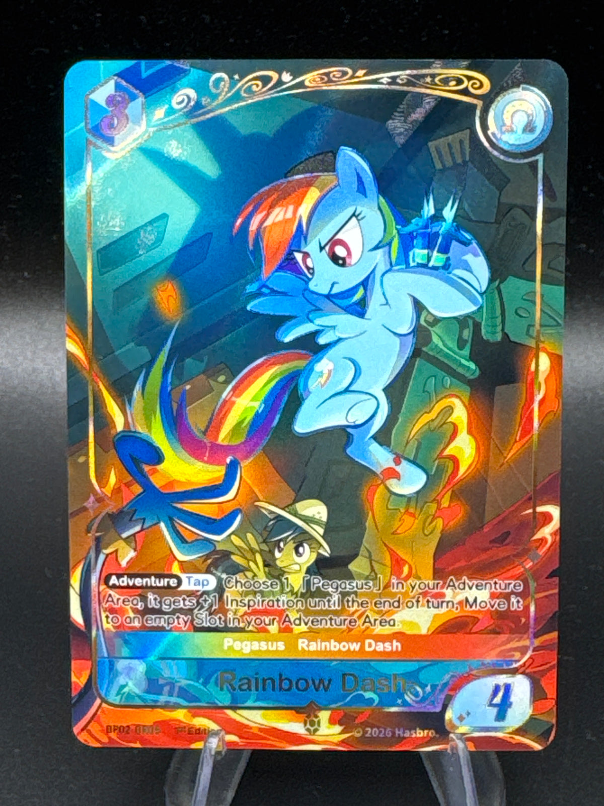 My Little Pony CCG: Rainbow Dash BP02-GR05 Discord 1st Edition