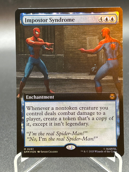 MTG TCG: Impostor Syndrome (Extended Art)(Foil) M 0251 SPM: Marvel's Spider-Man