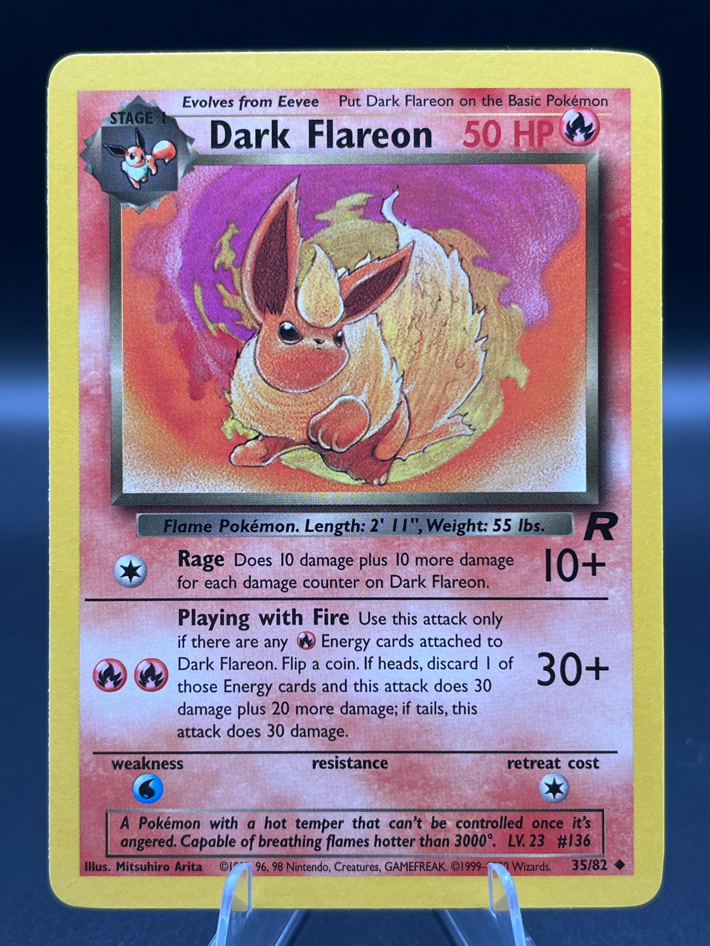 Pokémon TCG: 2000 Dark Flareon - 35/82 - Team Rocket