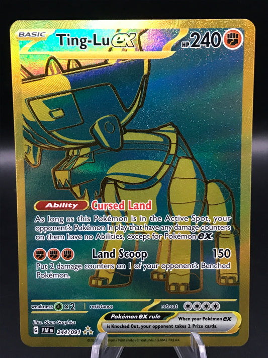 Pokémon TCG: 2024 Ting-Lu ex 244/091 S&V Paldean Fates