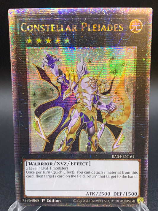 Yu-Gi-Oh! TCG: Constellar Pleiades Quarter Century Secret Rare RA04-EN164 Quarter Century Stampede