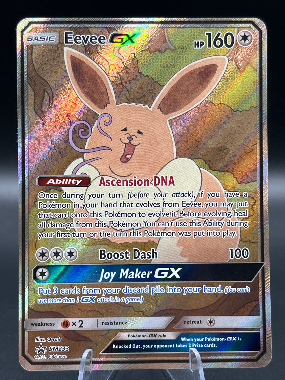 Pokémon TCG: 2019 Eevee GX SM233 - SM Promos