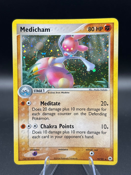 Pokémon TCG: 2004 Medicham 10/101 Hidden Legends Holo