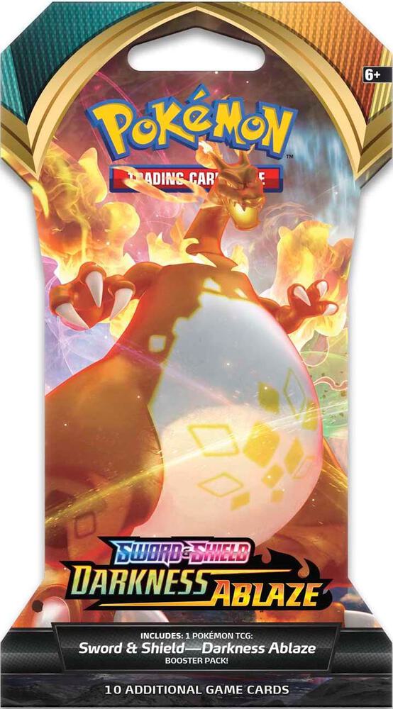 Pokémon TCG: Sword & Shield - Darkness Ablaze -  Sleeved Booster Pack