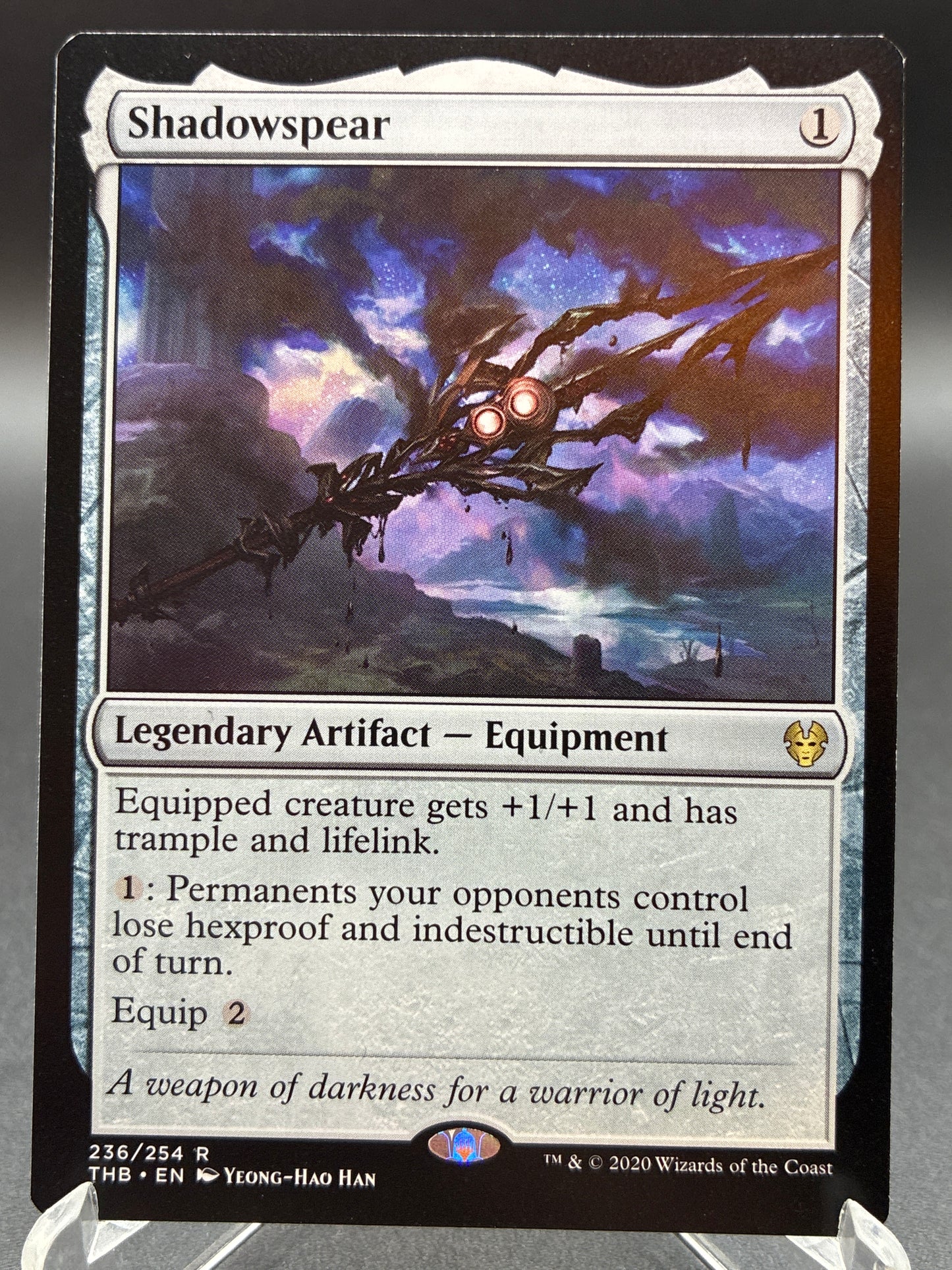 MTG TCG: Shadowspear - 236/254 R - THB: Theros Beyond Death