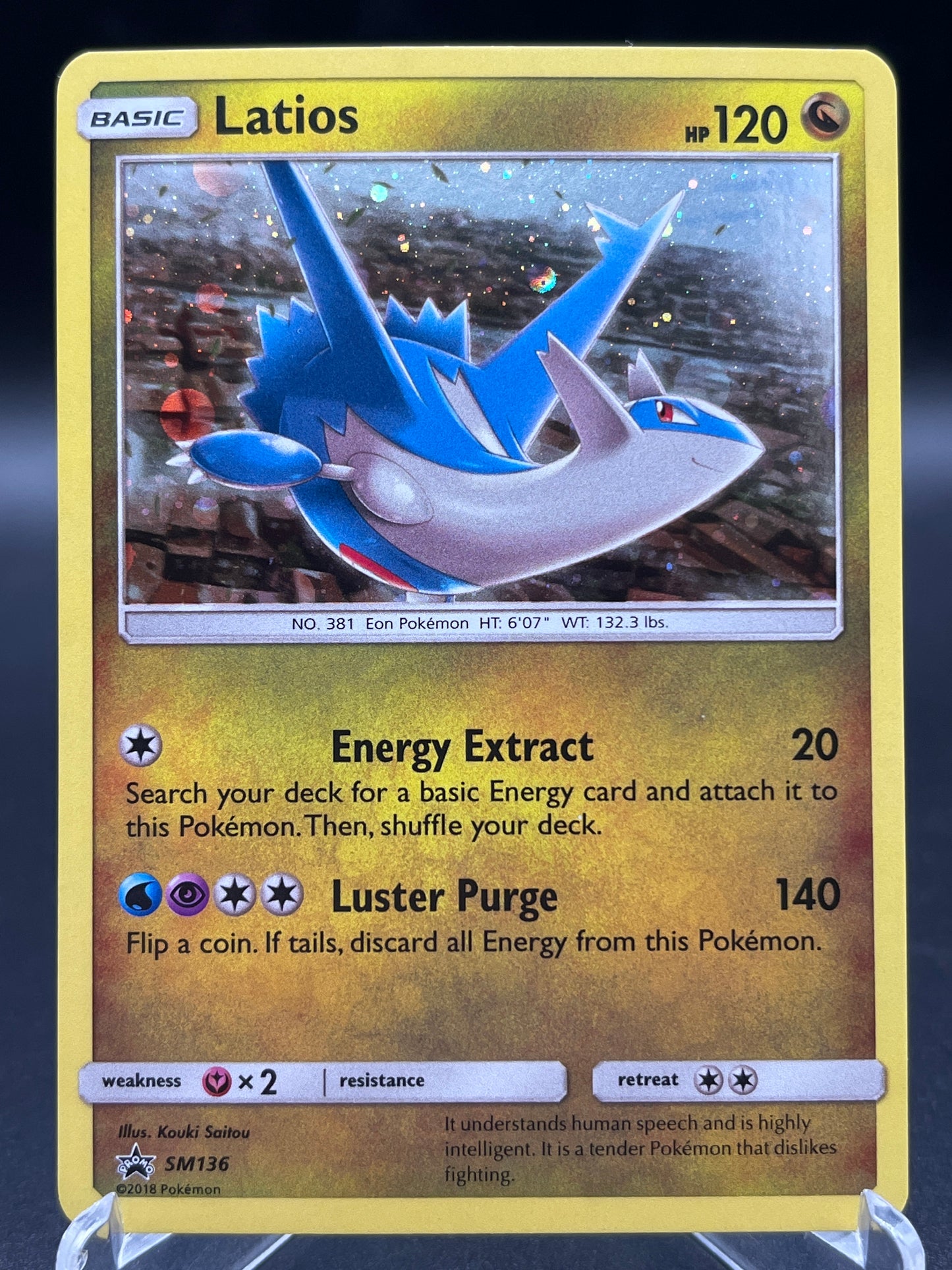 Pokémon TCG: 2018 Latios SM136 -  SM: Promos