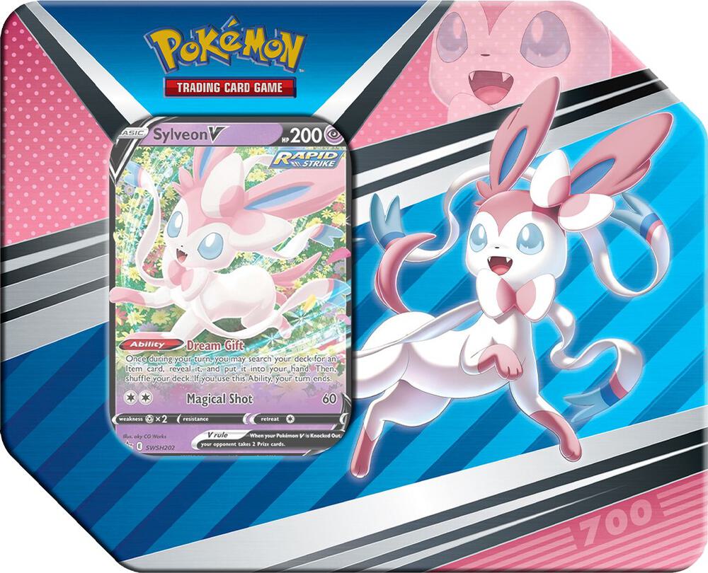 Pokémon TCG: V Heroes Tin [Sylveon V]