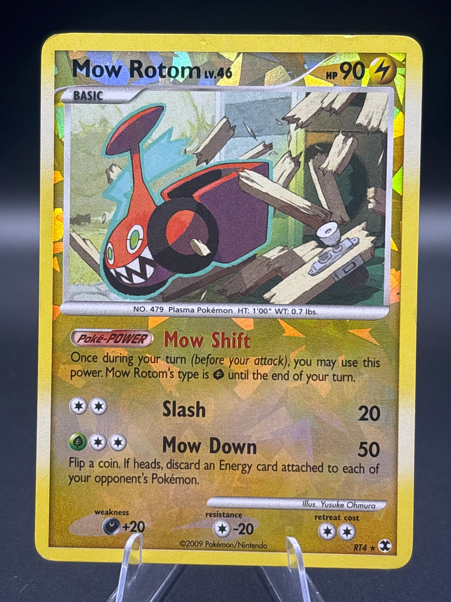 Pokémon TCG: 2008 Mow Rotom RT4 Rising Rivals