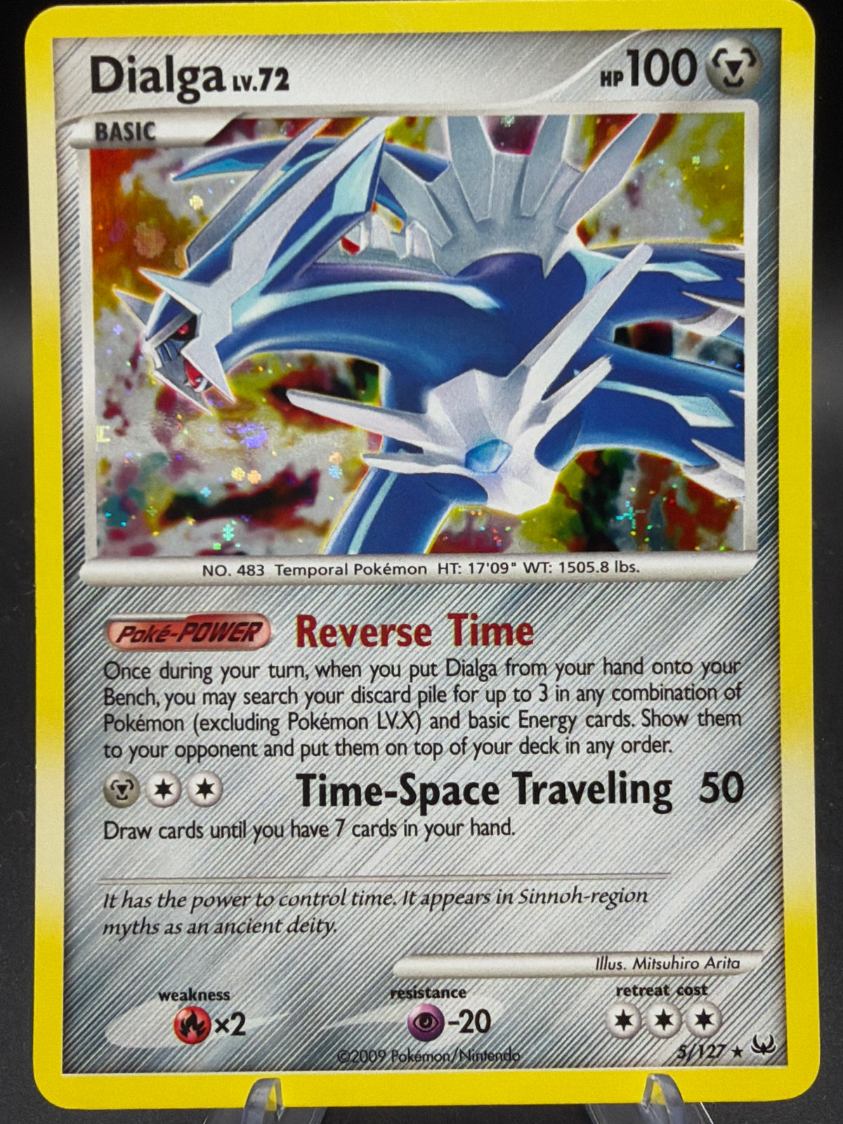 Pokémon TCG: 2009 Dialga (5) - Platinum (PL)