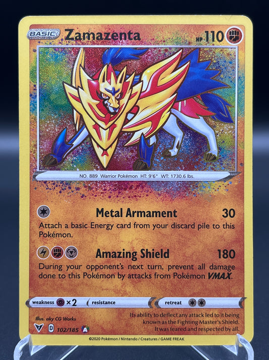 Pokémon TCG: 2020 Zamazenta 102/185 SWSH: Vivid Voltage