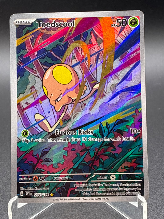 Pokémon TCG: 2023 Toedscool 201/198 Scarlet & Violet