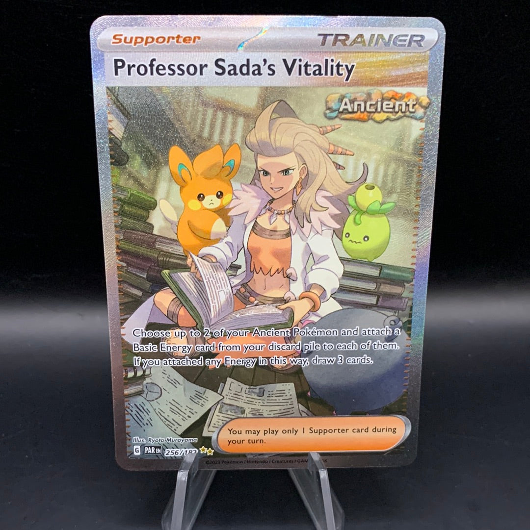 Pokémon TCG: 2023 Professor Sada’s Vitality 256/182 SV: Paradox Rift Trainer