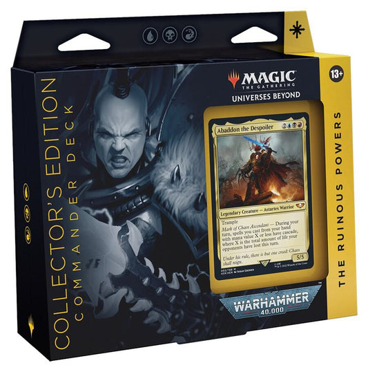 Magic The Gathering: Warhammer 40,000 - The Ruinous Powers Commander Deck (Collector's Edition)