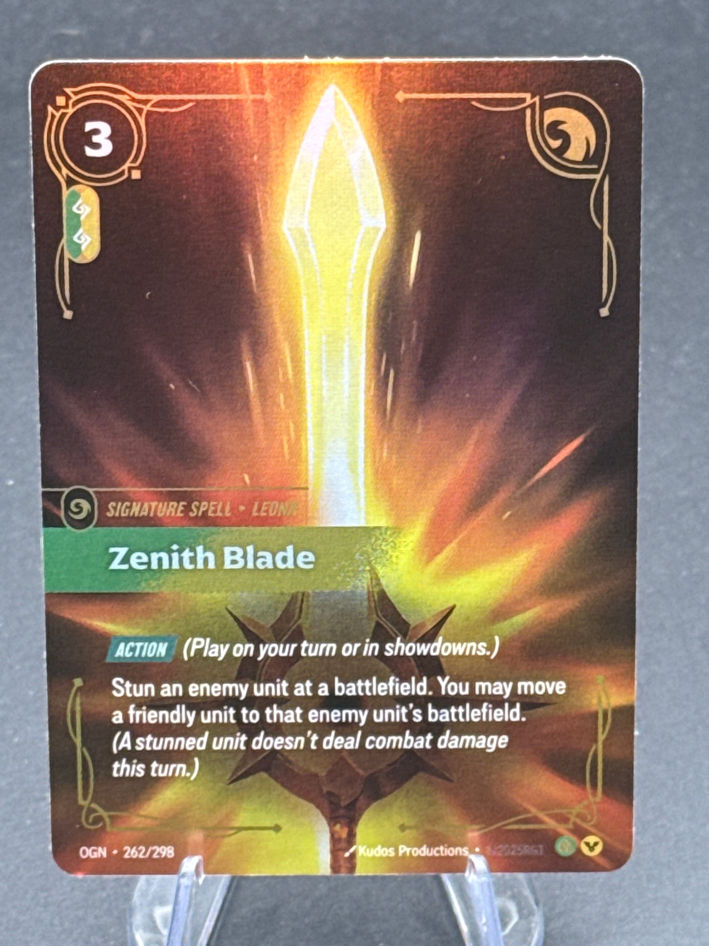 Riftbound TCG: Zenith Blade OGN 262/298 - Origins
