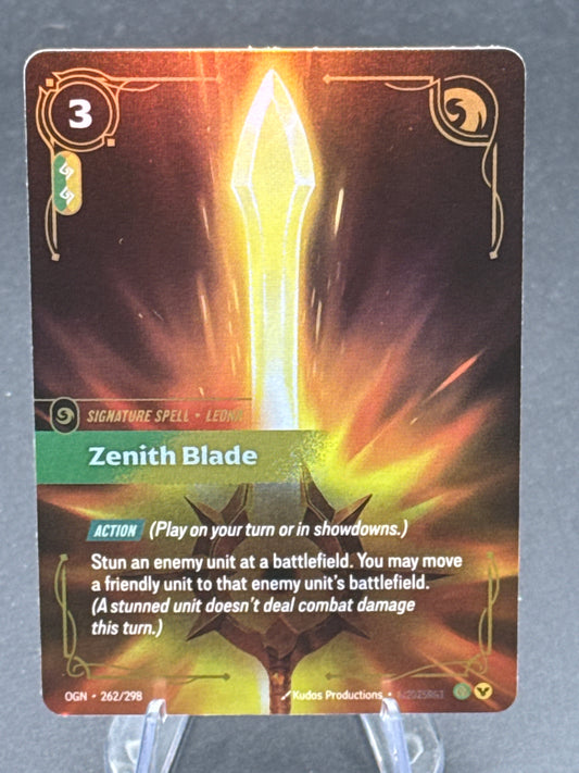 Riftbound TCG: Zenith Blade OGN 262/298 - Origins